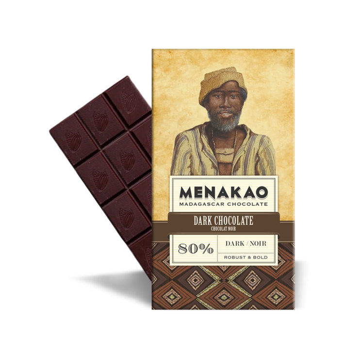Menakao 80% single origin Dark Chocolate